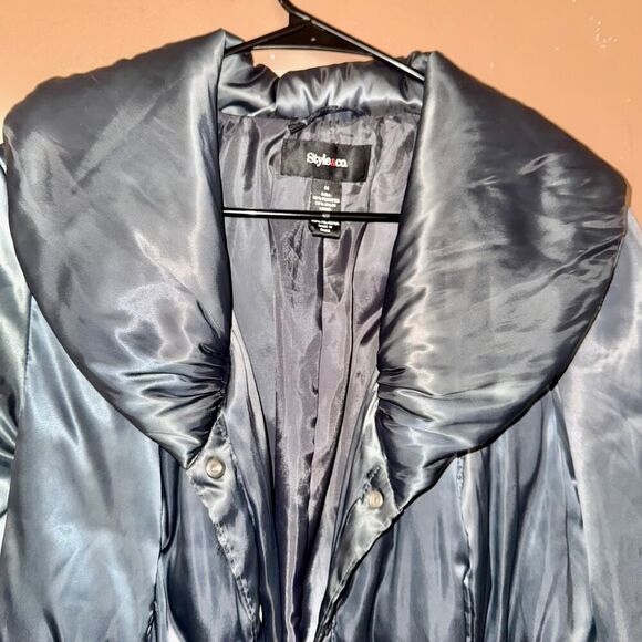 Style & Co Women's Water Repellent Puffer Coat - Size Medium - Picture 9 of 10